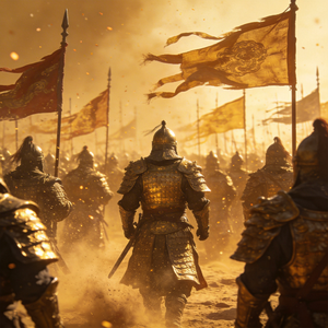 烽火照边城，壮士身披甲