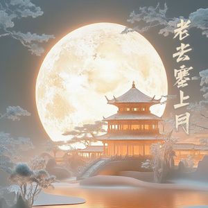 老去塞上月
