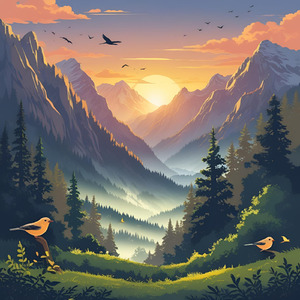 黄金に輝く黎明の響き