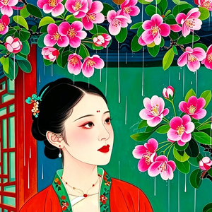 绿肥红瘦