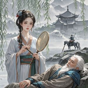 人间不许白头吟