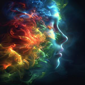 Dicha De Yoga Con Brasas Cálidas