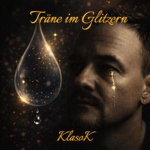 Träne im Glitzern