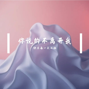 你说的不离开我