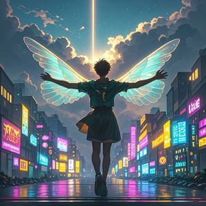 逆光飞行