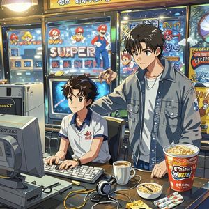 老网吧的旧键盘-林正彬