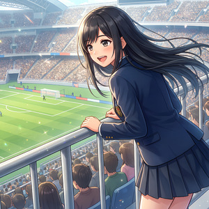 スタジアムの風に恋をして