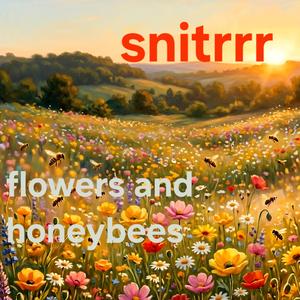 flowers and honeybees