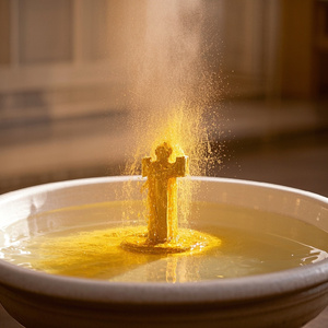 Ashes in the Baptismal