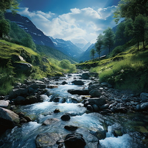 Armonía Fluyente De Las Aguas Gentiles