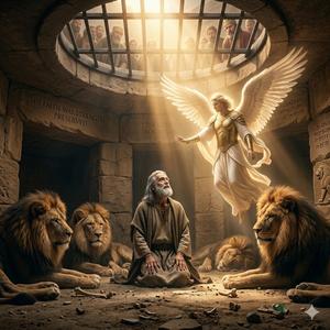 Daniel in the lions den