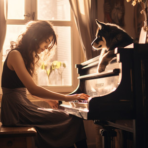 Sueños De Mascotas Eufónicas: Comodidad De Jazz De Piano Encantado