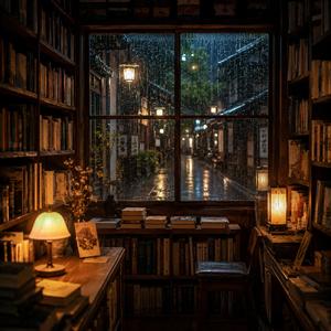 Rainy Bookstore Kyoto