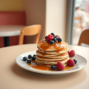 カフェでパンケーキを食べてる人だいたいパンケーキの話してる説