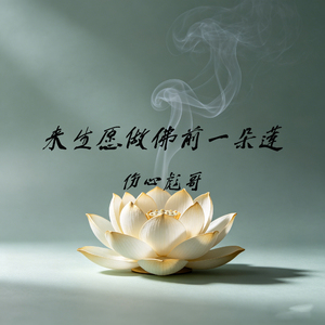 来生愿做佛前一朵莲