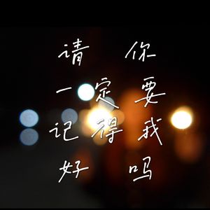 请你一定要记得我好吗