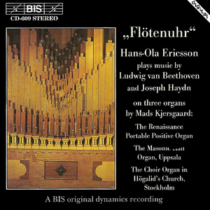 Minuet in C Major for mechanical clock, WoO 33, No. 5 (arr. for organ):Allegretto