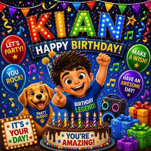 Happy Birthday Kian