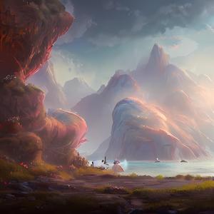 远方的爱恋 (原版伴奏)