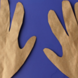 IRON MAN WITH PAPER HANDz