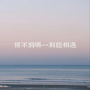 猜不到哪一刻能相遇