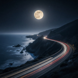 Moon Light Highway