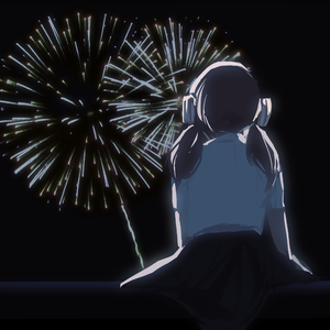 八月、某、月明かり