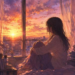 夕暮れに溶けていく