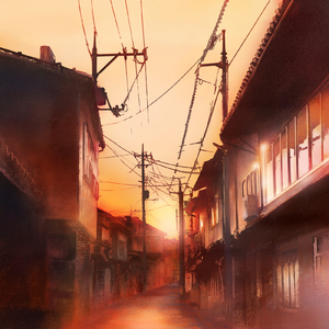 夕焼けアイスティーシティー