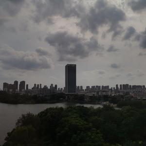 你和一个男人走路