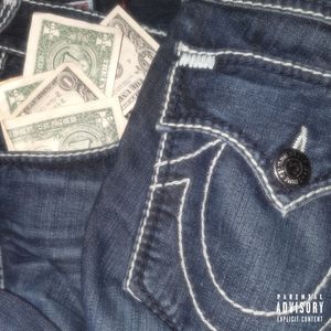 Dollars in der Jeans