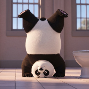 しろくろパンダのふしぎなうた