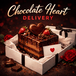 Chocolate Heart Delivery