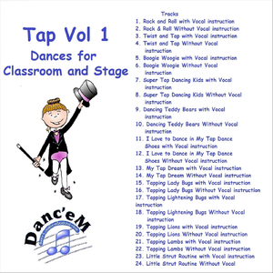 I Love to Dance in My Tap Shoes (With Vocal Instruction)