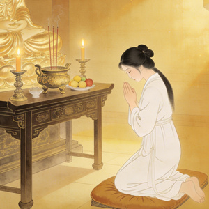 佛前求个早相见