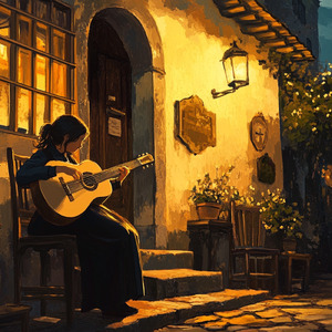 Amber Guitar
