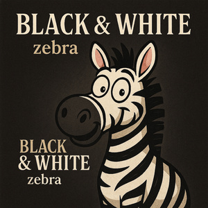 Black & White Zebra
