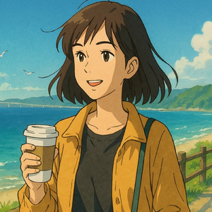 優しい波音 - 光波の岸辺