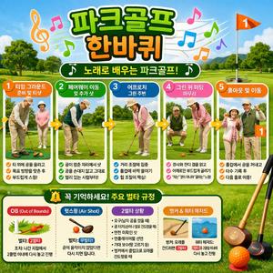 파크골프 한바퀴 (배우는 노래)