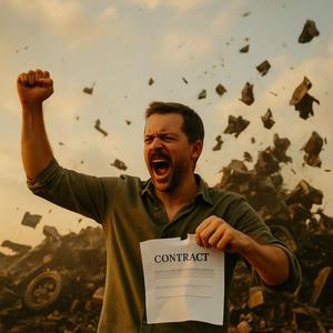 אקרע את החוזה