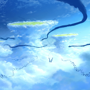 城市间的滂沱雨幕