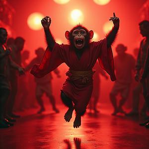 Funky Monkey Jumpy Punki Kamikaze