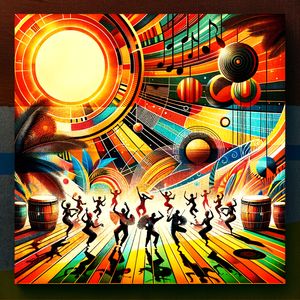 Ceremonial Chants Under the Moonlit Sky