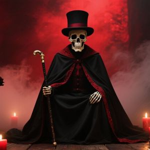 Exu Caveira, das almas e da lua