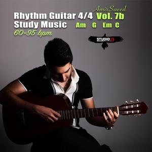 Rhythm Guitar 4/4 Am G Em C 65bpm, Pt. 1, Vol. 1