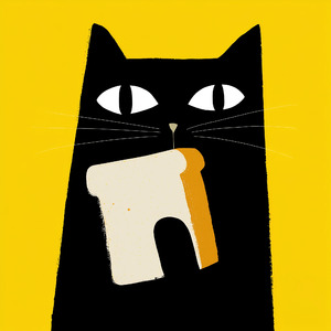 ひとりの朝食テーブル