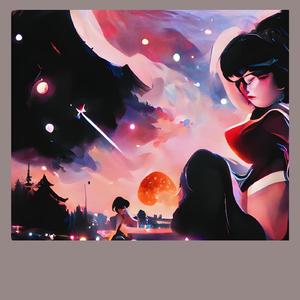 beautiful stars in sky