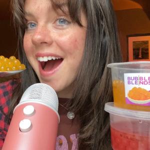 ASMR Eating Bursting BOBA, Pt. 1