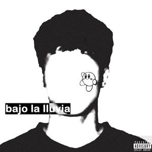bajo la lluvia.