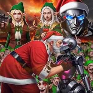 Sleigh in a Blizzard